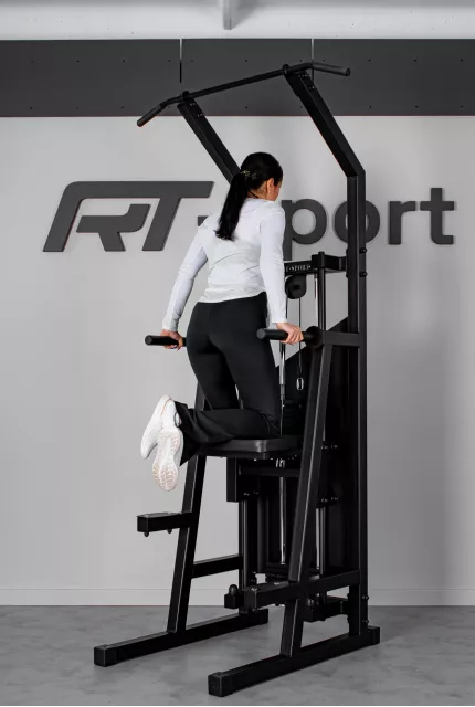 Отжимания на брусьях, гравитрон RT-Sport GT-12, фото-3